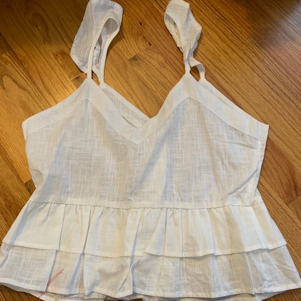 White dressy top